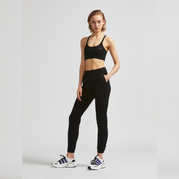 Lucas Hugh Halo Track Pants Merino Wool Black Size XS - Picture 3 of 15